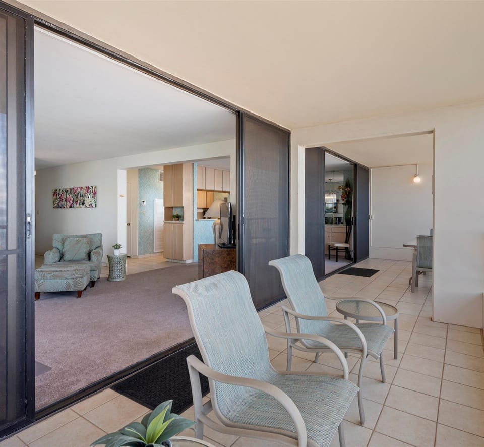 Lots of space to enjoy the views