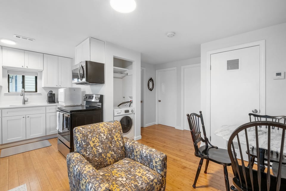 Home is heated and cooled with updated HVAC system.