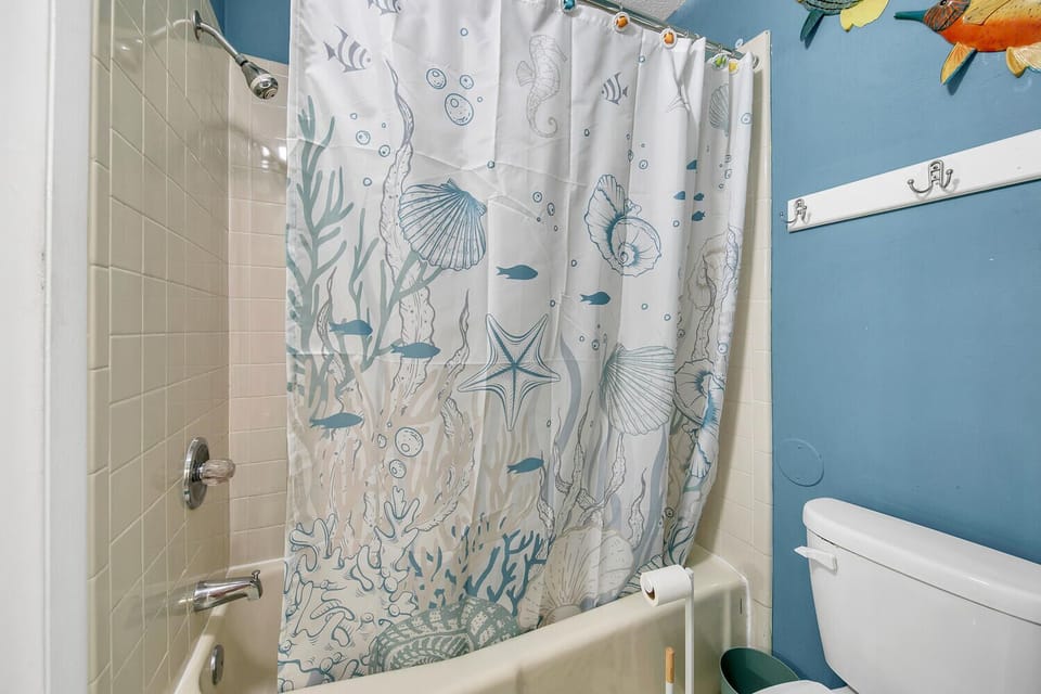 Master shower