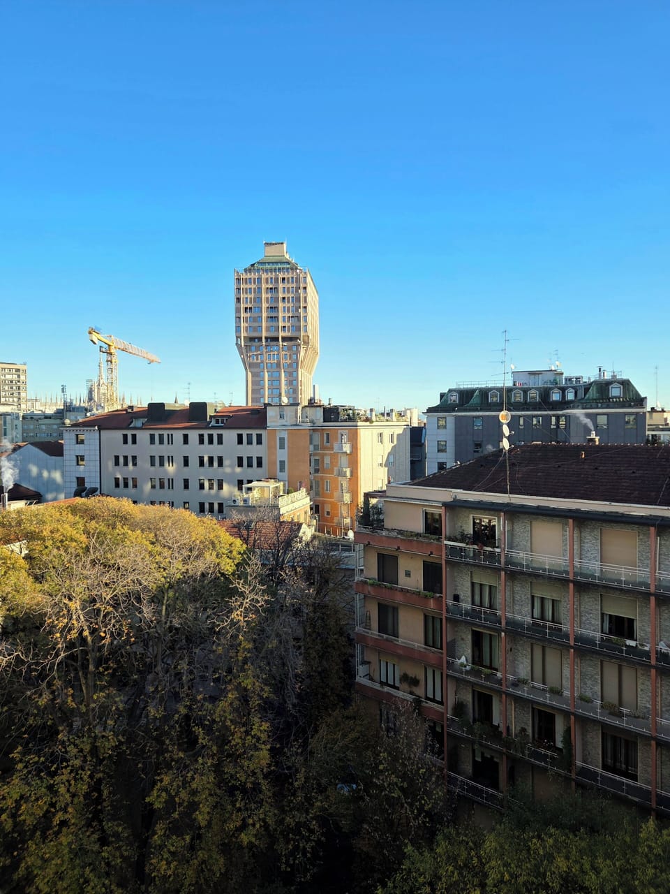 City view from property