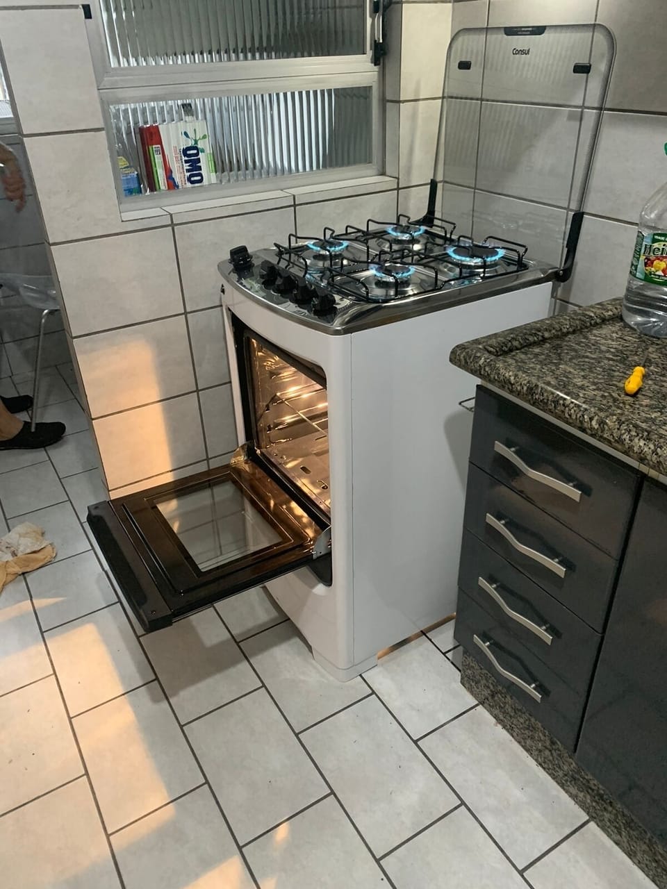 Fogao com forno