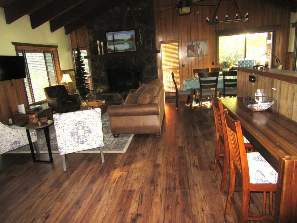 Living area of great room.  
