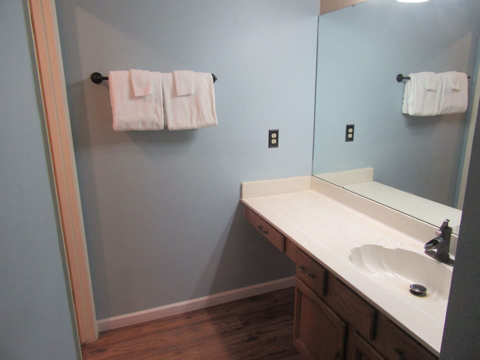 Vanity off master bedroom