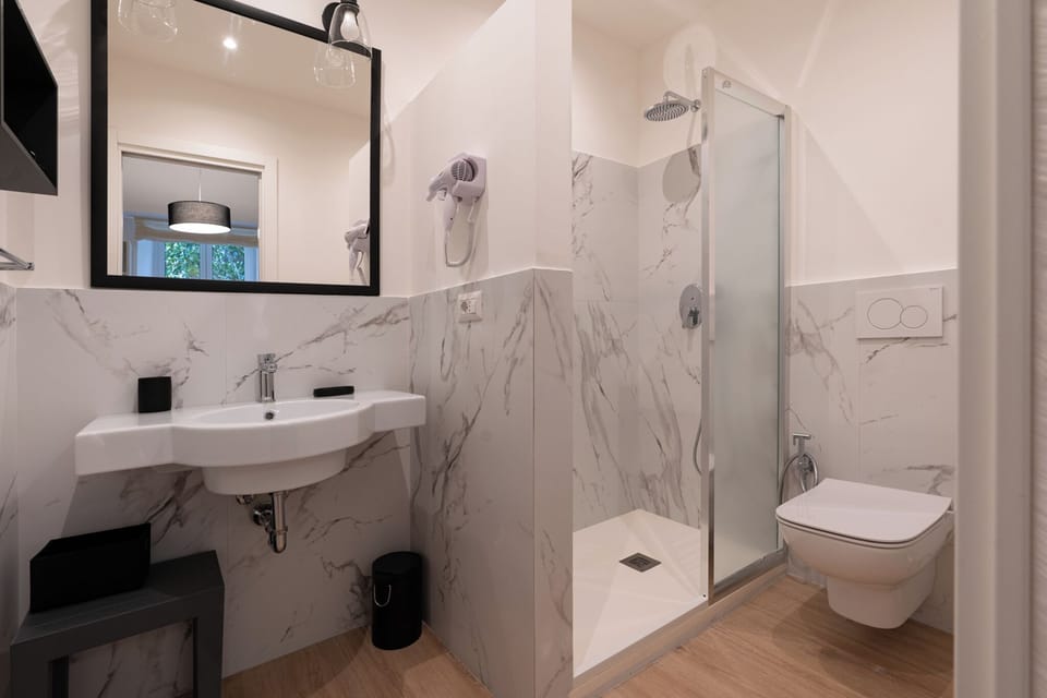 Classic Double Room | Pillowtop beds, in-room safe, desk, iron/ironing board