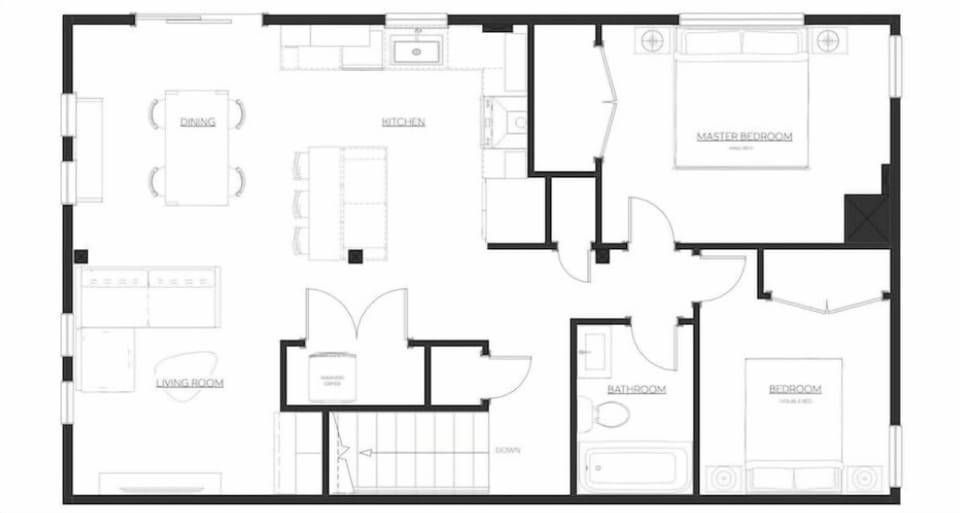 Top storey lay out