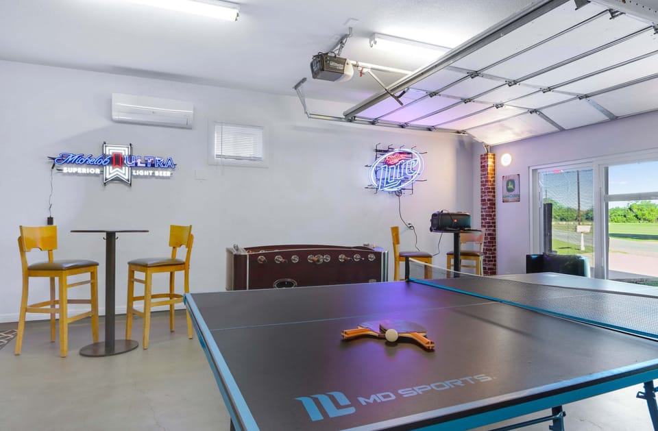 Get competitive with games galore in the game room