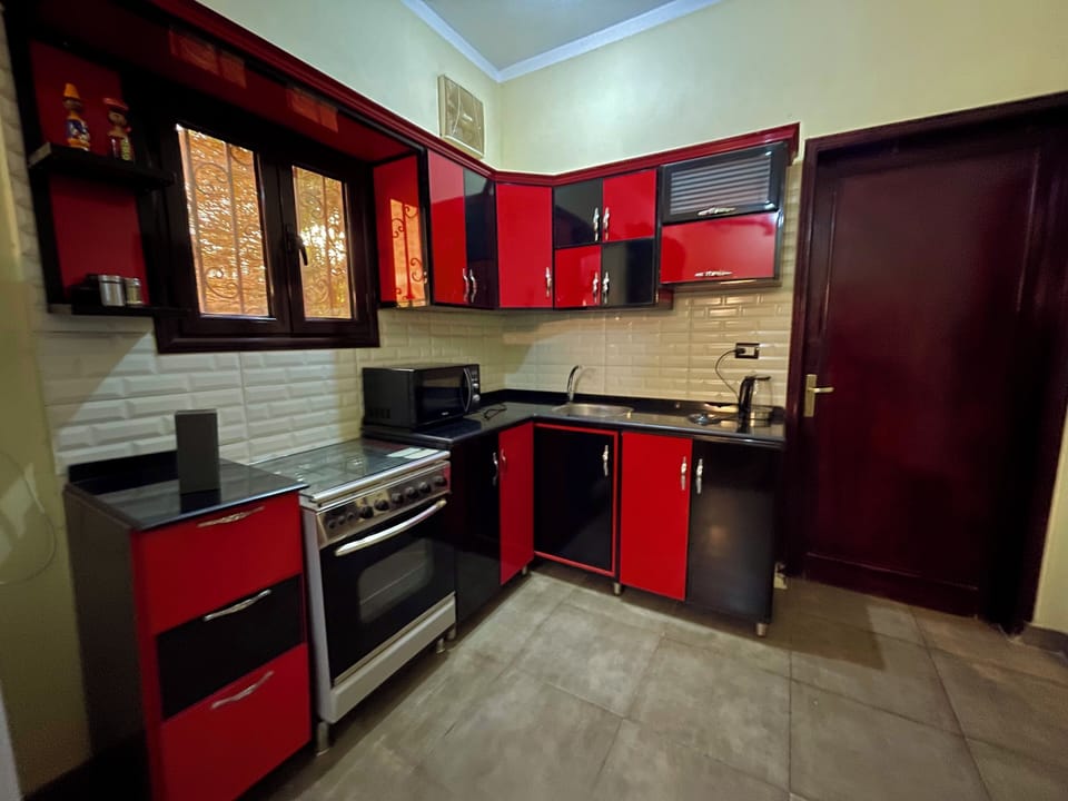 Two Bedroom Apartment | Private kitchen | Coffee/tea maker, electric kettle, eco-friendly cleaning products