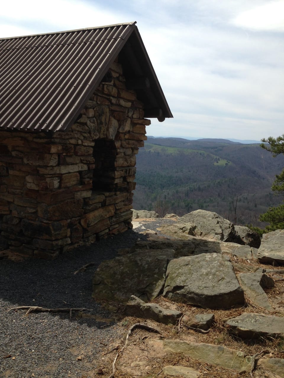 Cranny Crow overlook at Lost River State Park!