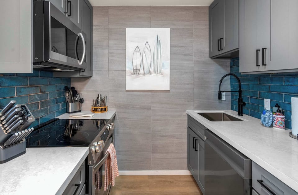 Fully stocked kitchen with everything you need 