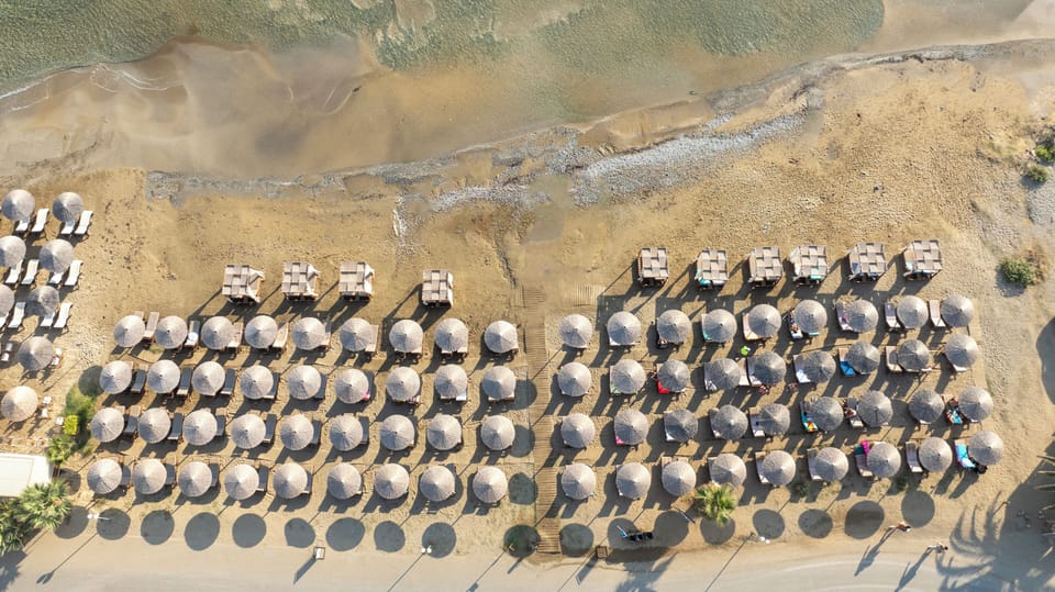 Beach nearby, white sand