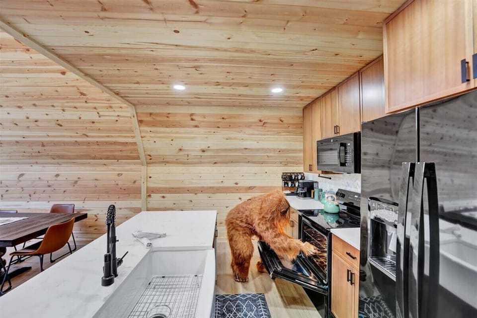 Open Kitchen with Island Seating