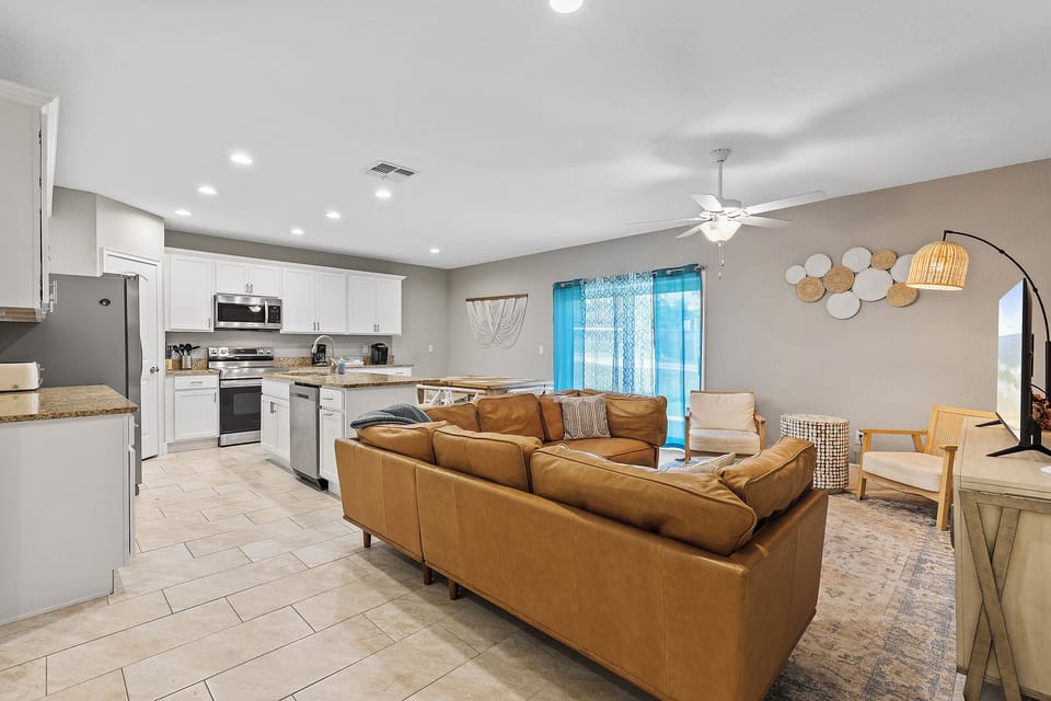 Open Concept Living Room