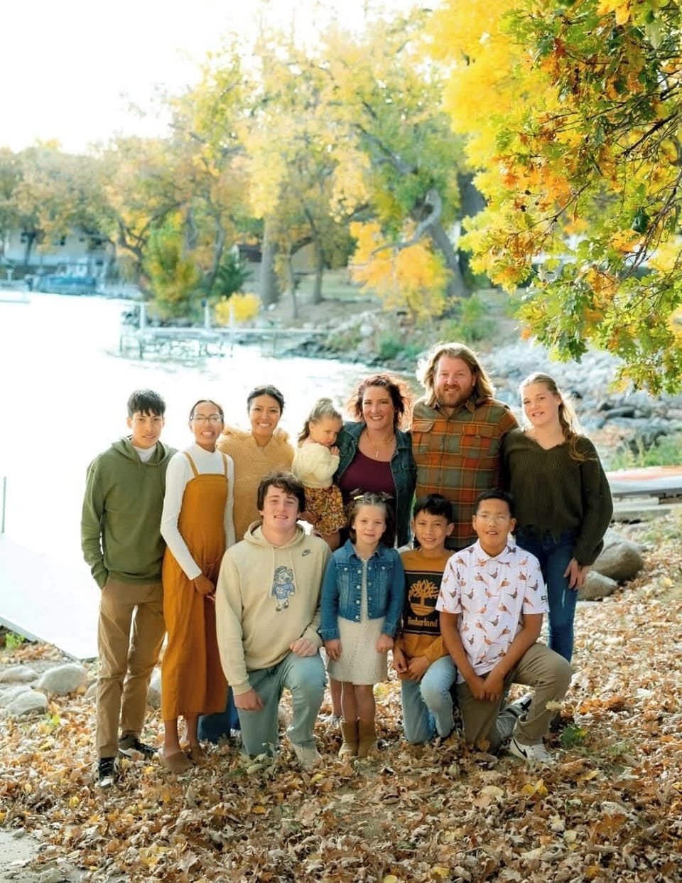 Our family at the boat launch Fall 2024!