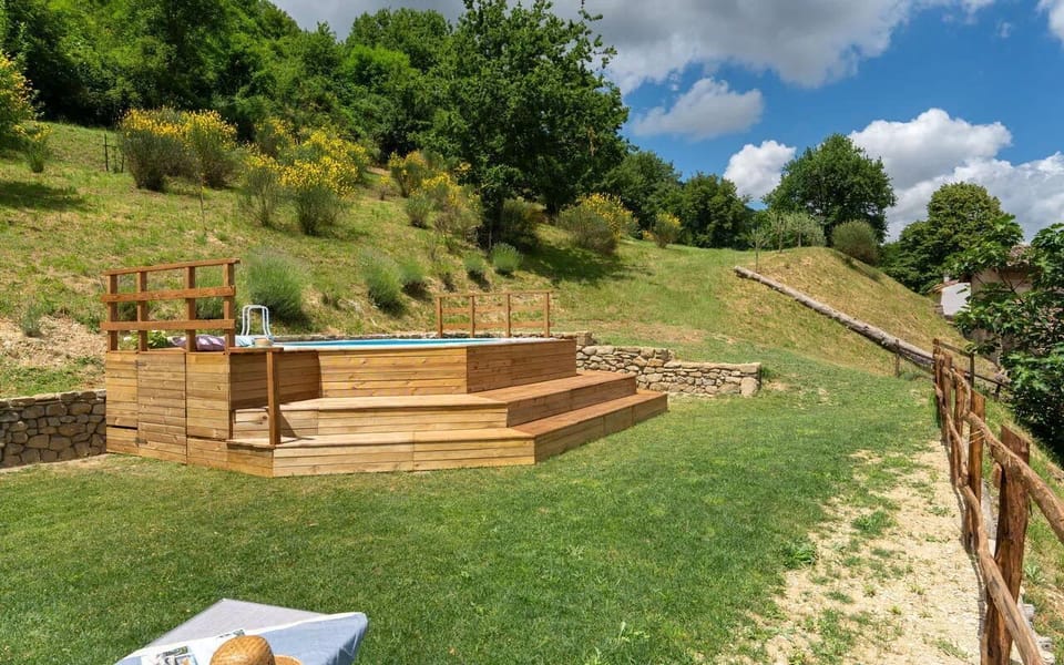 Seasonal outdoor pool