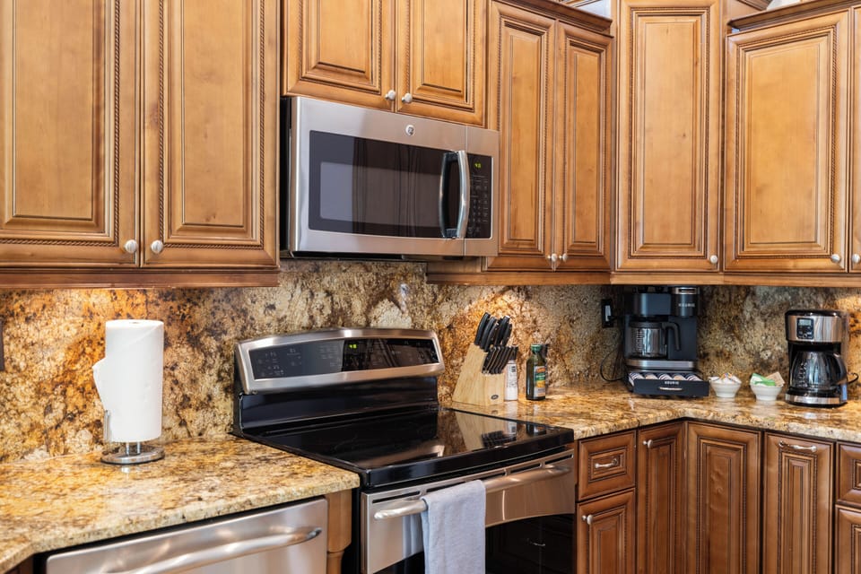 Fully equipped kitchen