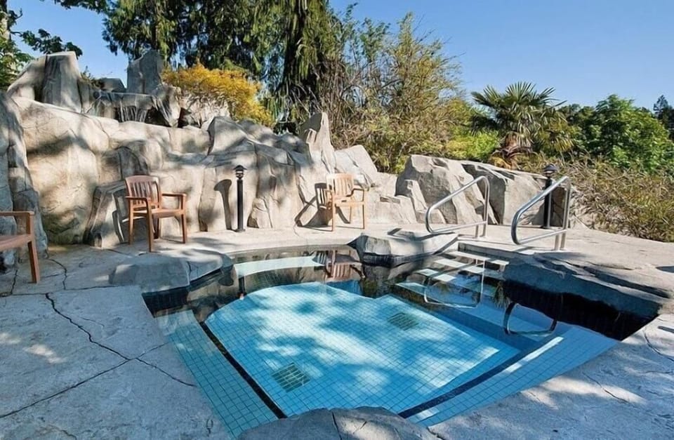 Outdoor hot tub*