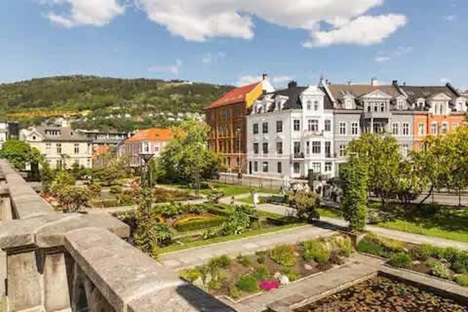 Beautifully landscaped green space just steps away, perfect for morning strolls or a relaxed afternoon.