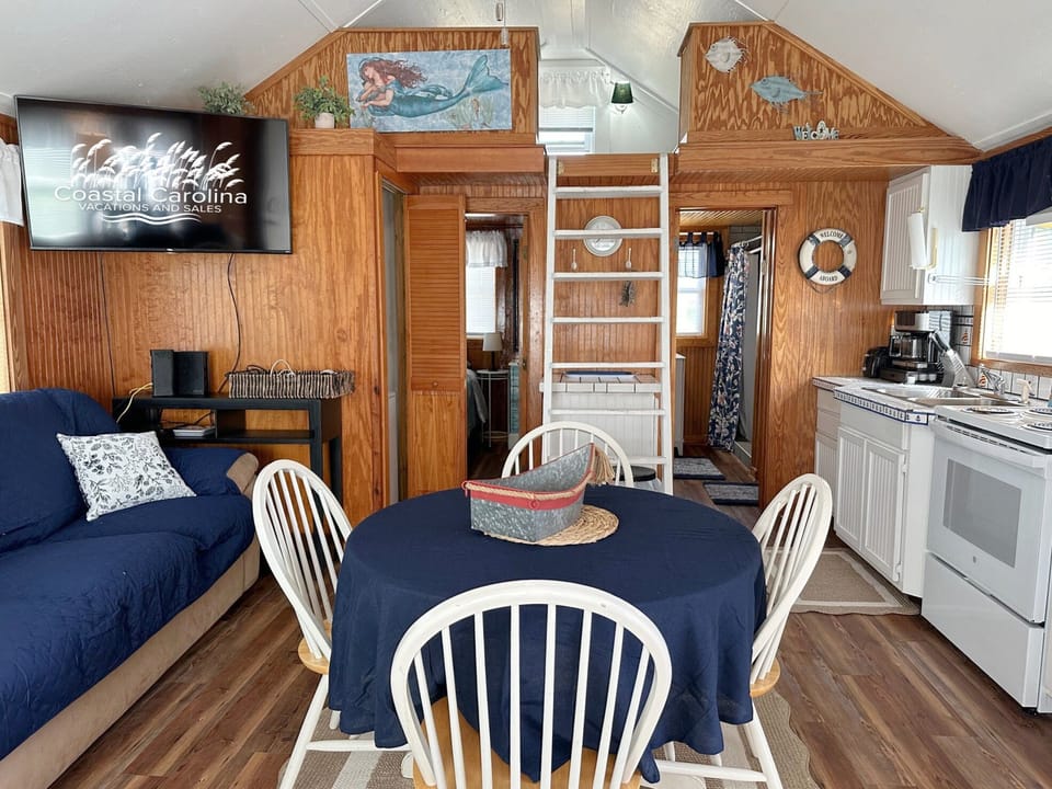 NH339B: Beach Angel | Living and Dining Areas - Dining Seating for 4