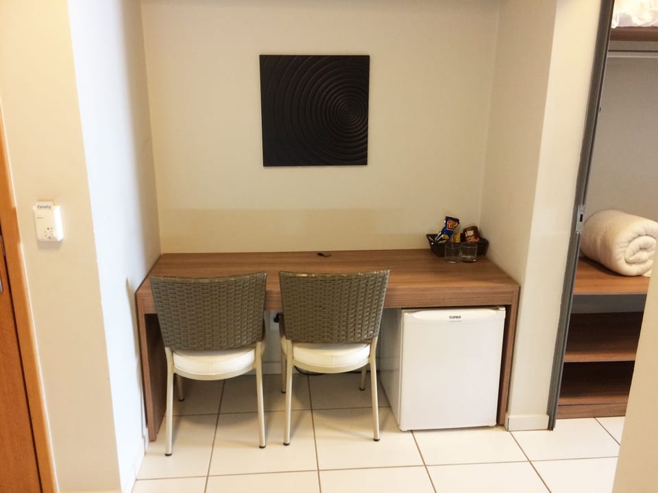 Minibar, in-room safe, blackout drapes, free WiFi
