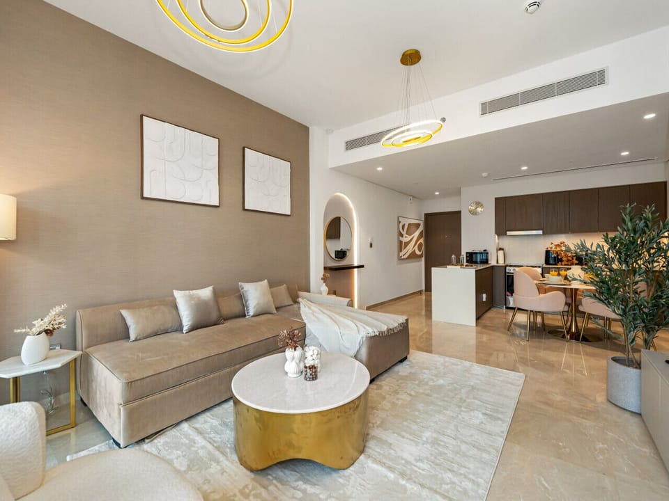Bright and modern living space for ultimate comfort