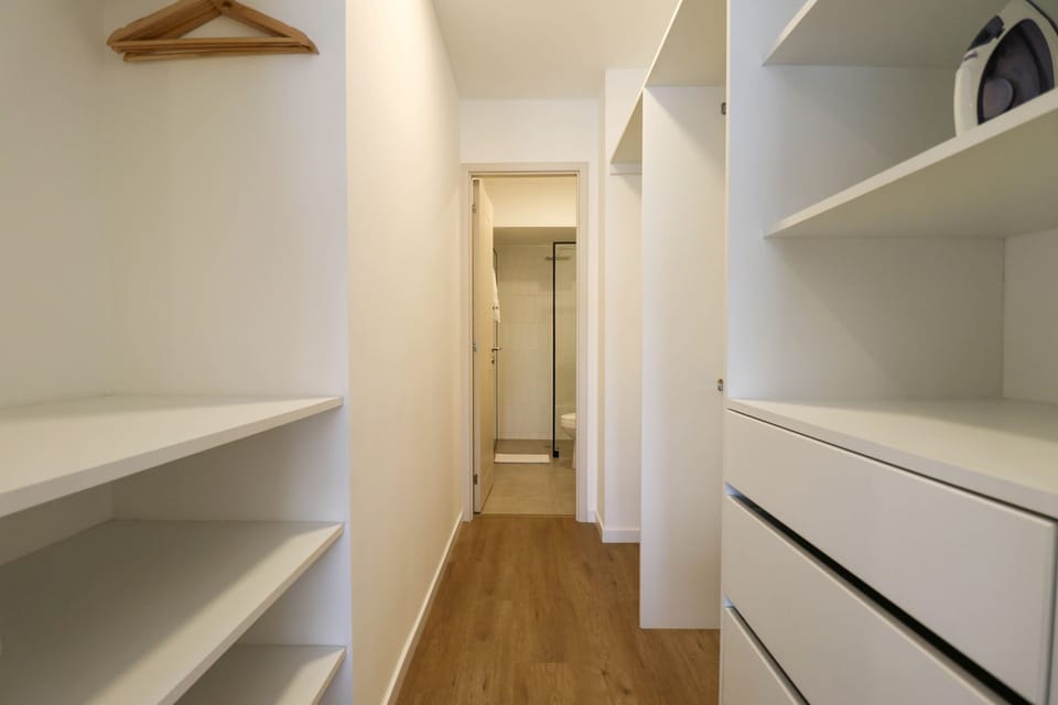 Spacious cupboard