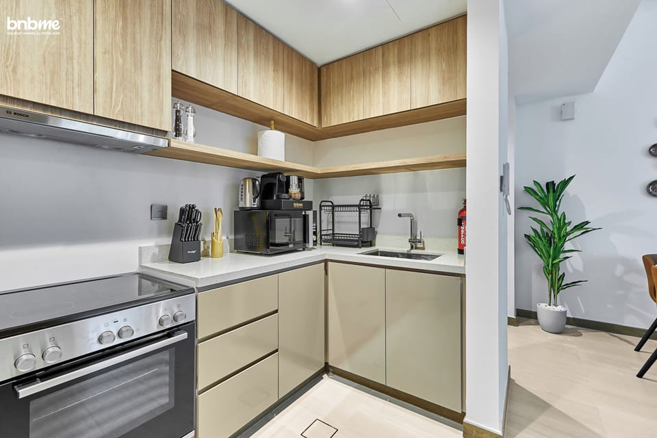 Standard Apartment, 1 Bedroom, Balcony | Private kitchen | Espresso maker, coffee/tea maker, electric kettle