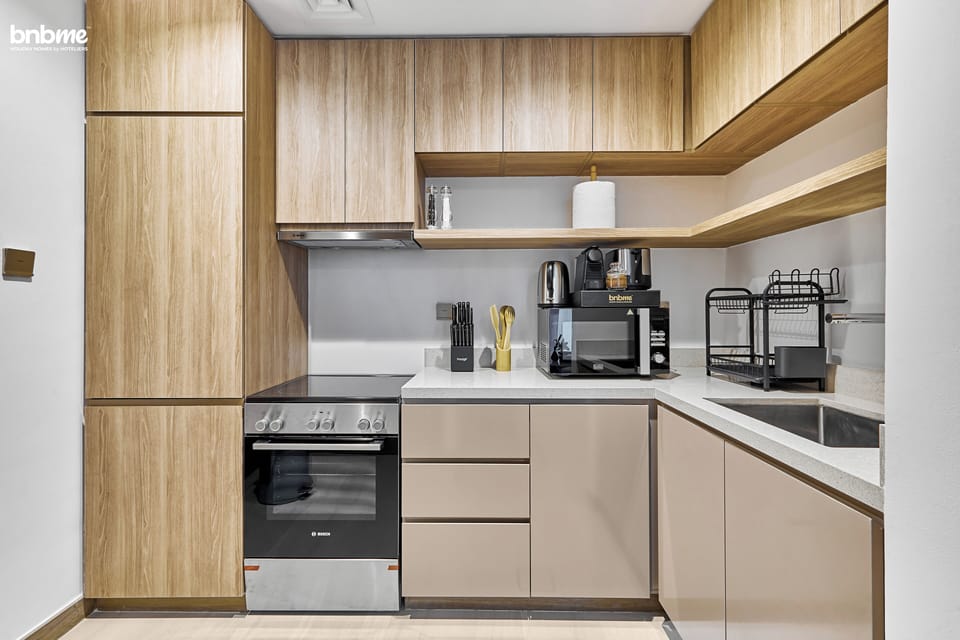 Standard Apartment, 1 Bedroom, Balcony | Private kitchen | Espresso maker, coffee/tea maker, electric kettle
