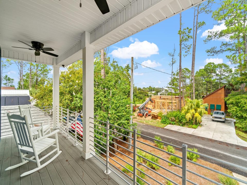 Second Floor Balcony