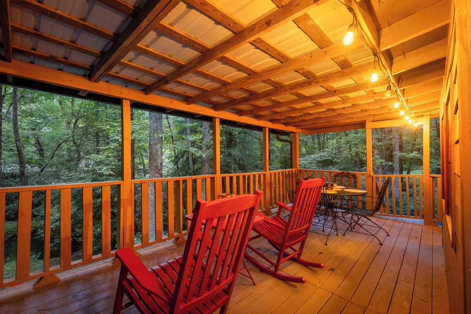 "Sitting on the deck as it rained was very relaxing too!"-Kay April2025