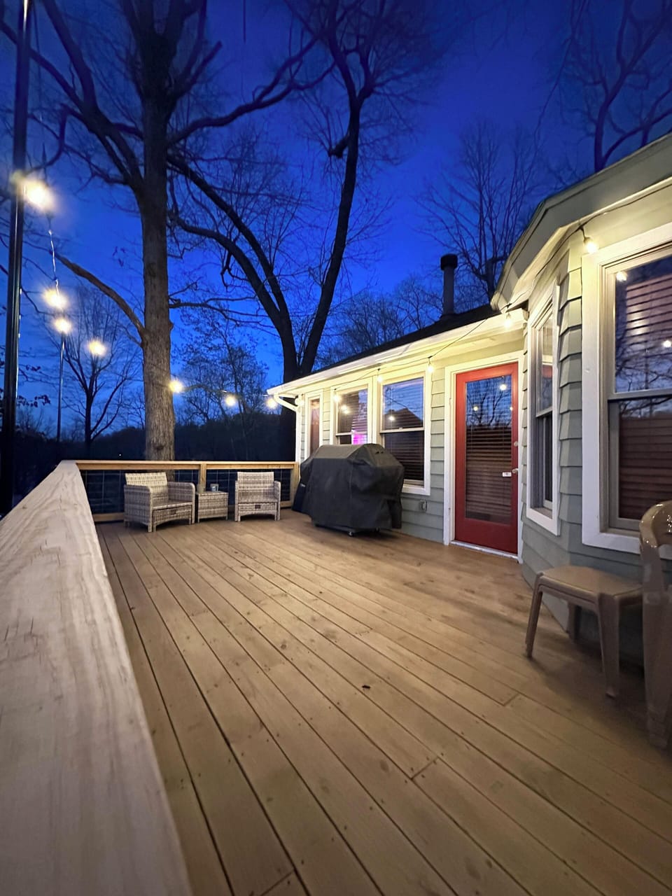 Deck and Night