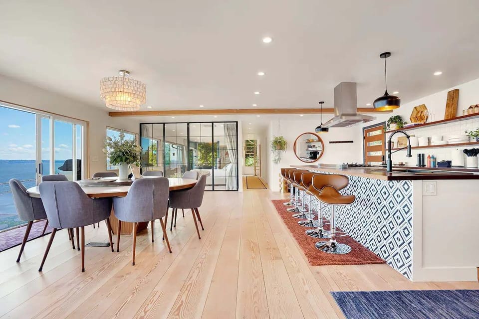 All of the common areas are so spacious, thoughtfully designed for bigger groups to flow seamlessly from one area to the next.