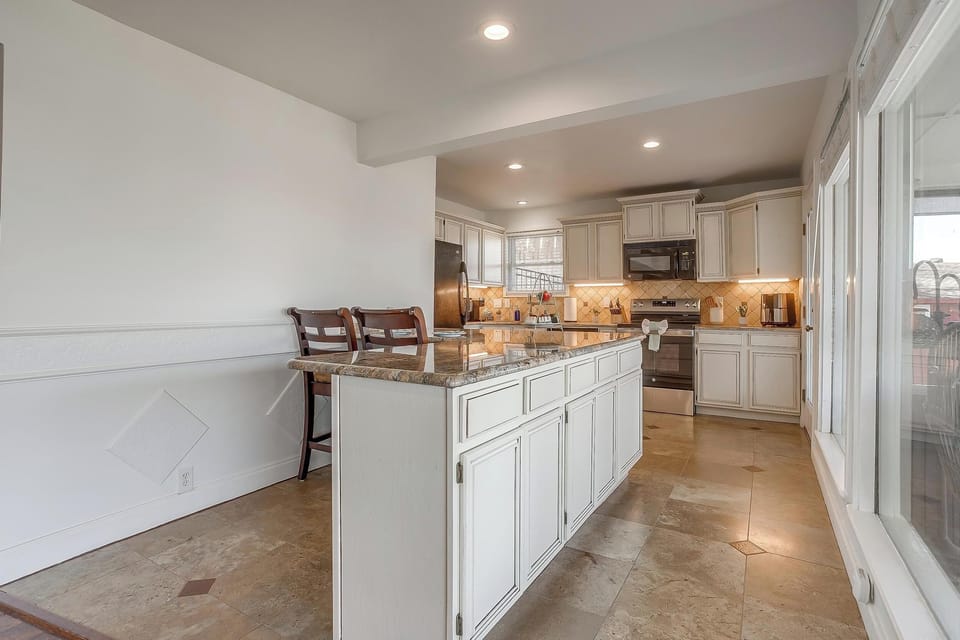 A modern kitchen equipped with everything you need to create delicious meals.