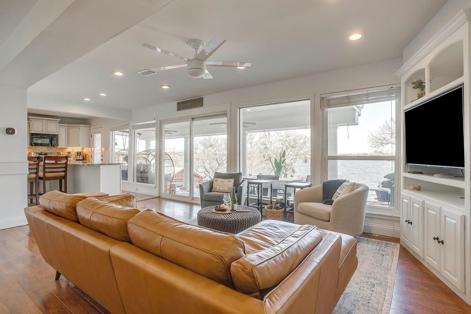 Open-concept living blends comfort and function for a seamless guest experience.