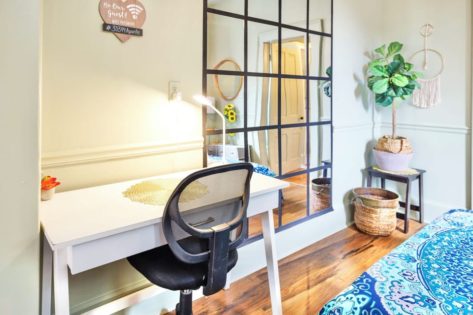 Dedicated Workspace with Wi-Fi and Ethernet connection for Remote Workers