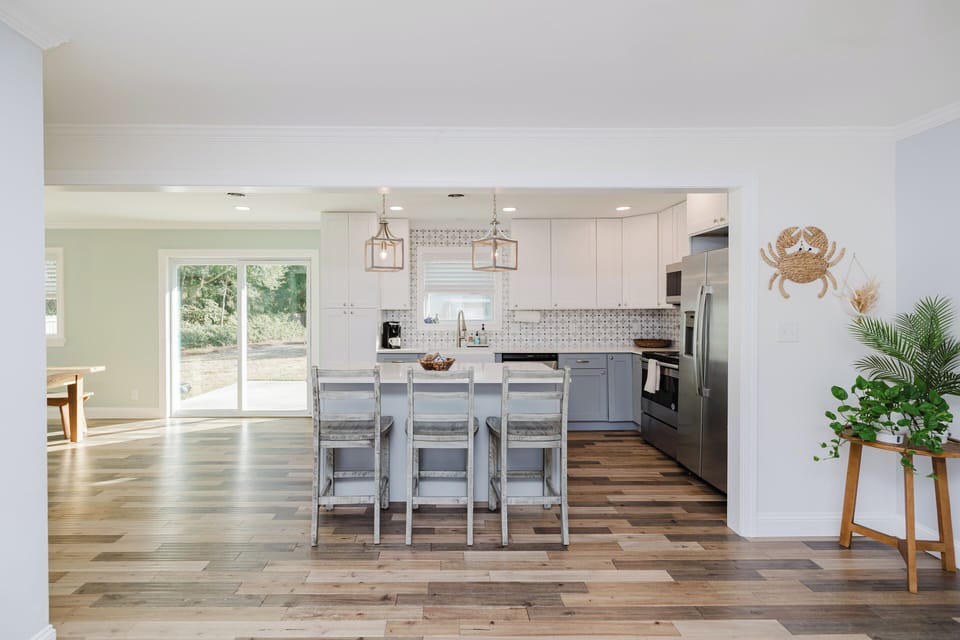 Bright and inviting open-concept living space designed for gathering, relaxing, and spending quality time together.