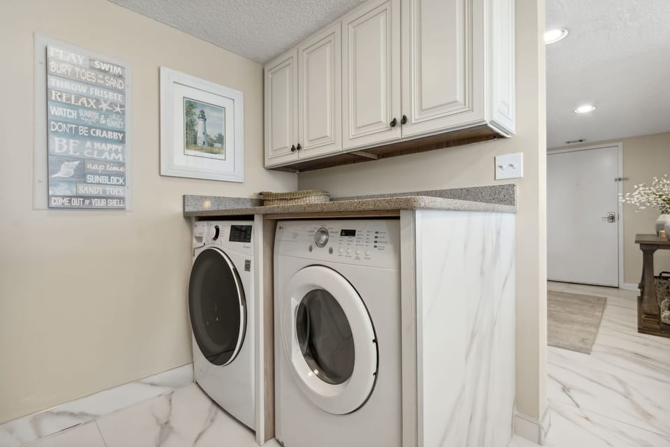 Washer and Dryer (detergent provided)