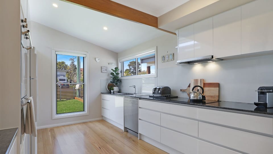 Coastal Bungalow | Chef's Kitchen | Coffee Machine