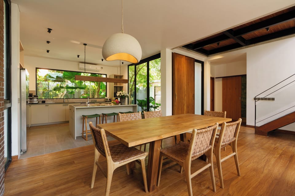 Deluxe Villa, 4 Bedrooms, Private Pool | Dining room