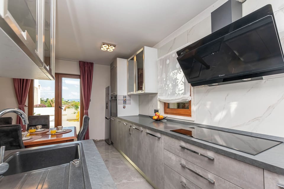 Apartment (A1) | Private kitchen | Fridge, oven, stovetop, dishwasher