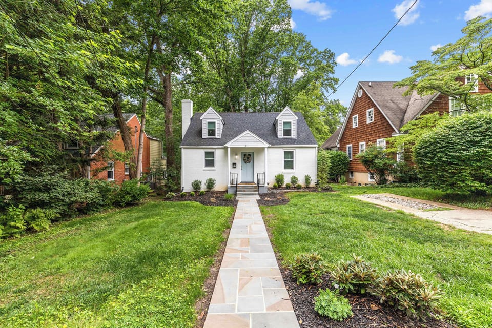 Welcoming front yard with timeless curb appeal