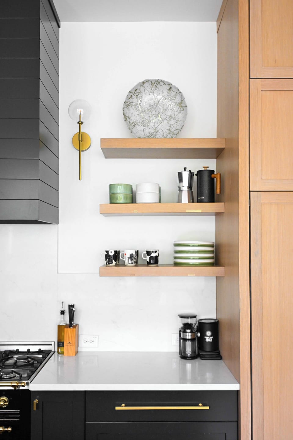 A modern kitchen where design and functionality meet seamlessly.