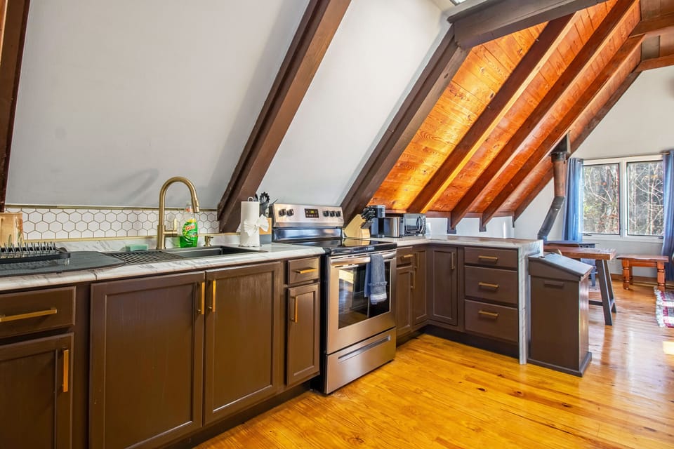 With tastefully modern conveniences