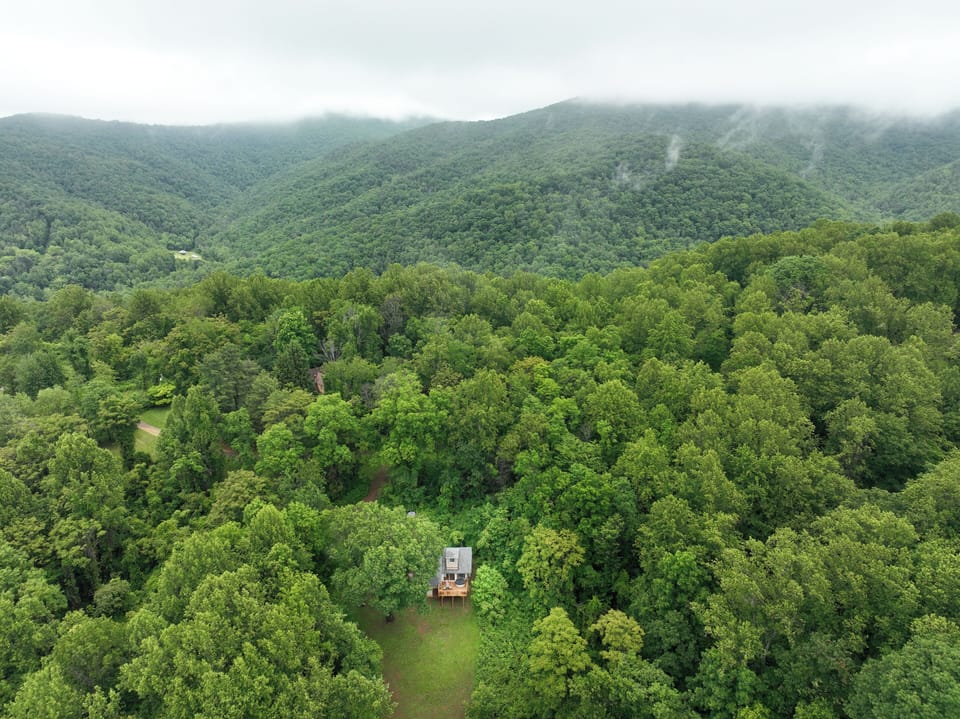 Surrounded by the natural beauty of the Blue Ridge Mountains
