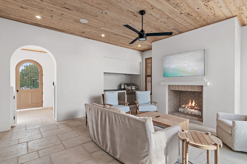 2501 E County Highway 30A - Seagrove Beach - Private Pool, Courtyard Living Area, and Outdoor Kitchen