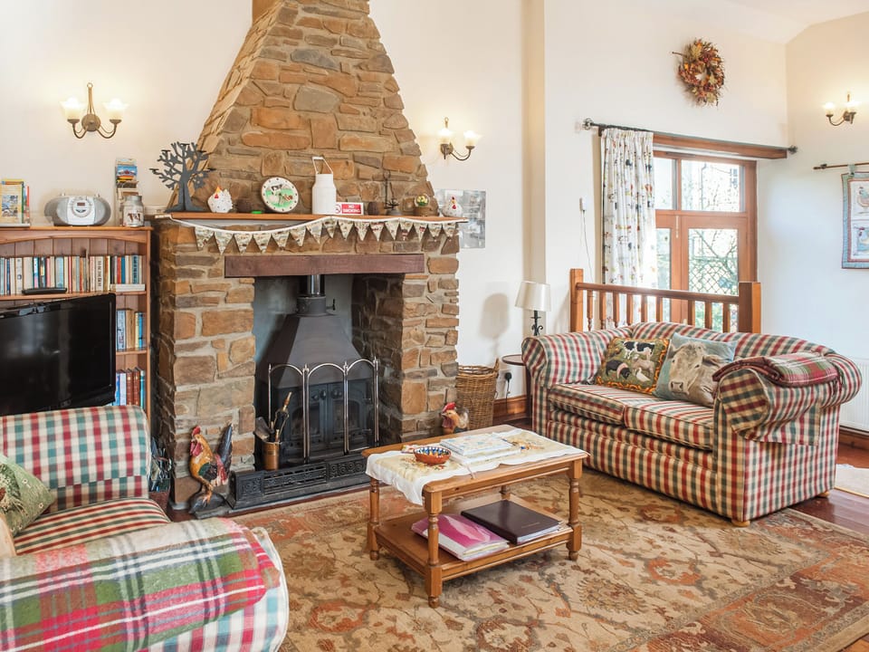 Living area | Frankaborough Cottage - Frankaborough Farm Cottages, Lifton