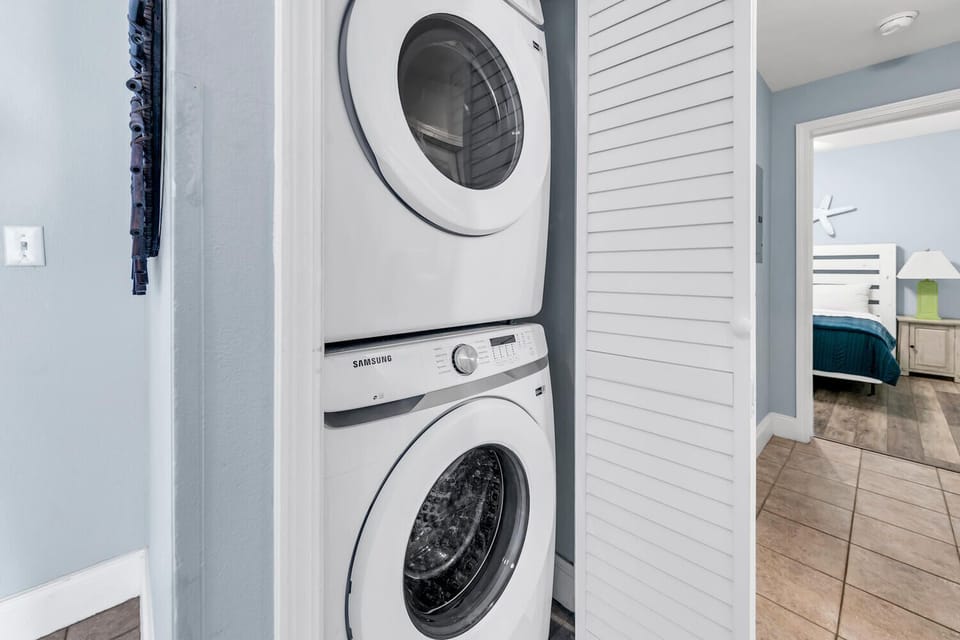 Washer and dryer