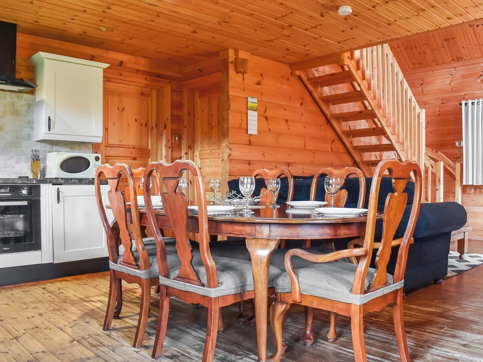 Open plan living space | Foxglove - Lowfield Log Cabins, Staintondale near Scarborough