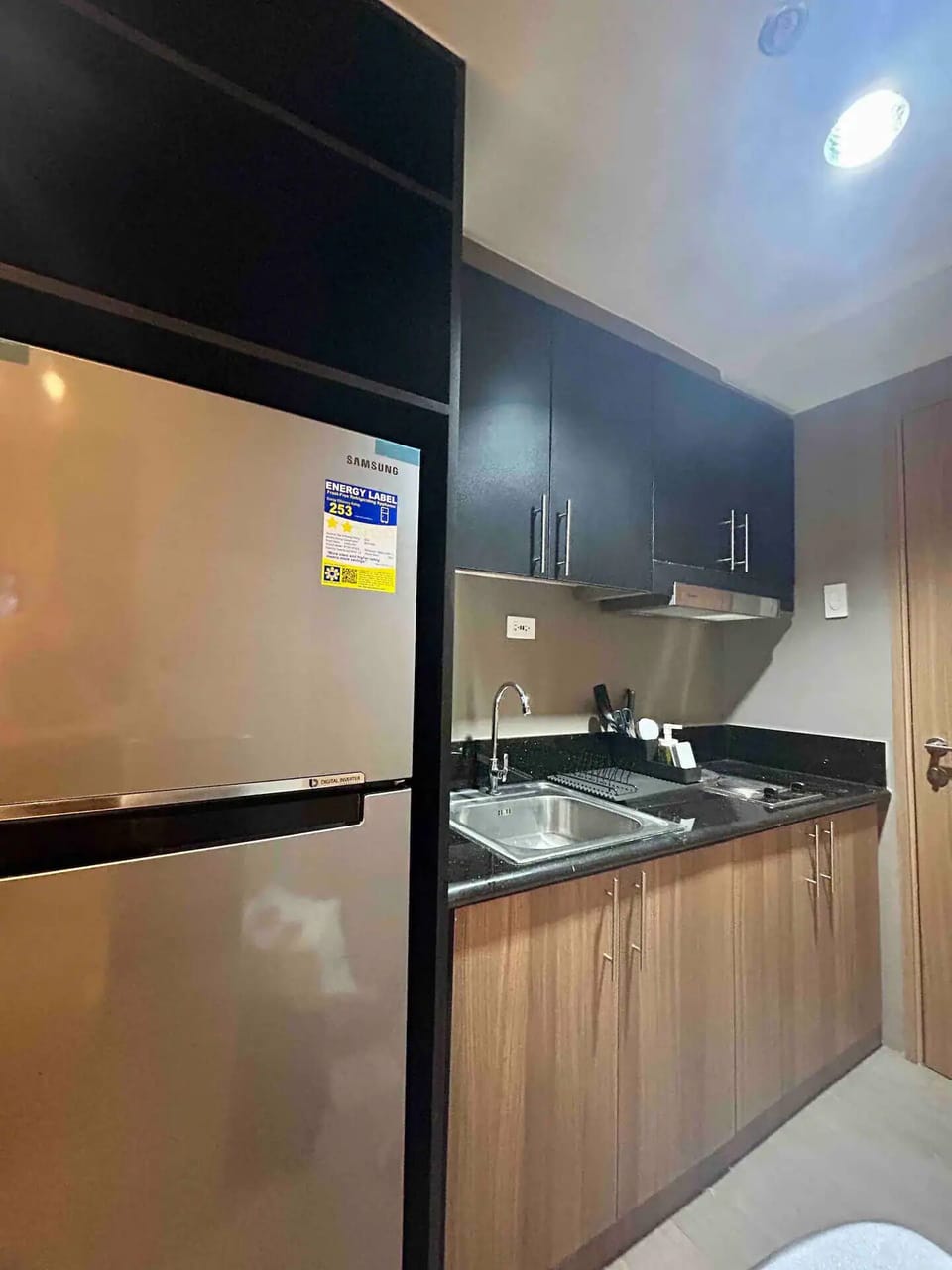 Twin Room, Non Smoking, Balcony | Private kitchen