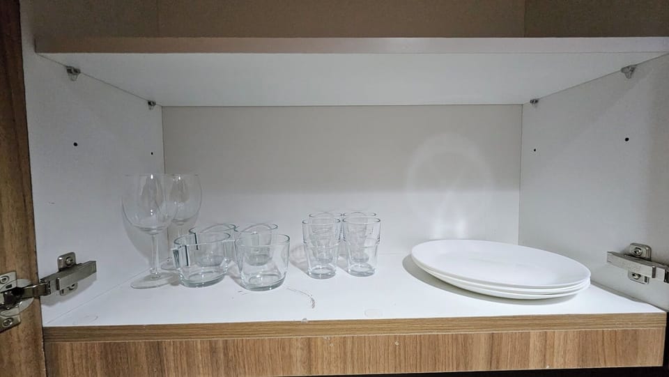 Twin Room, Non Smoking, Balcony | Private kitchen