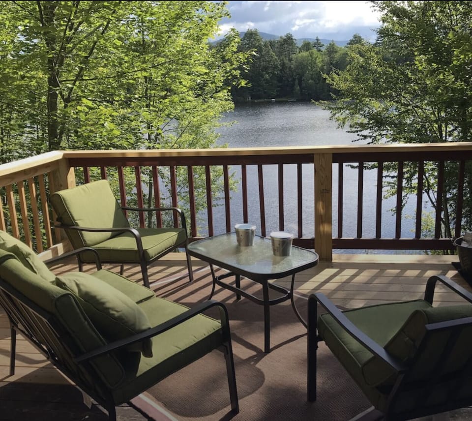Perfect place for morning coffee.